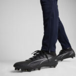 Puma Mens Ultra Firm Ground Football Boots – Black/White – view 3