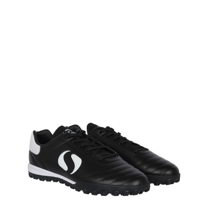 Sondico Mens Strike Turf Football Boots – Black/White – view 4