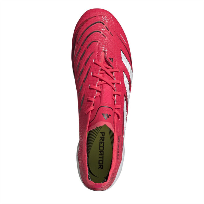 adidas Junior Soft Ground Football Boots – Red/Wht/Blk – view 5