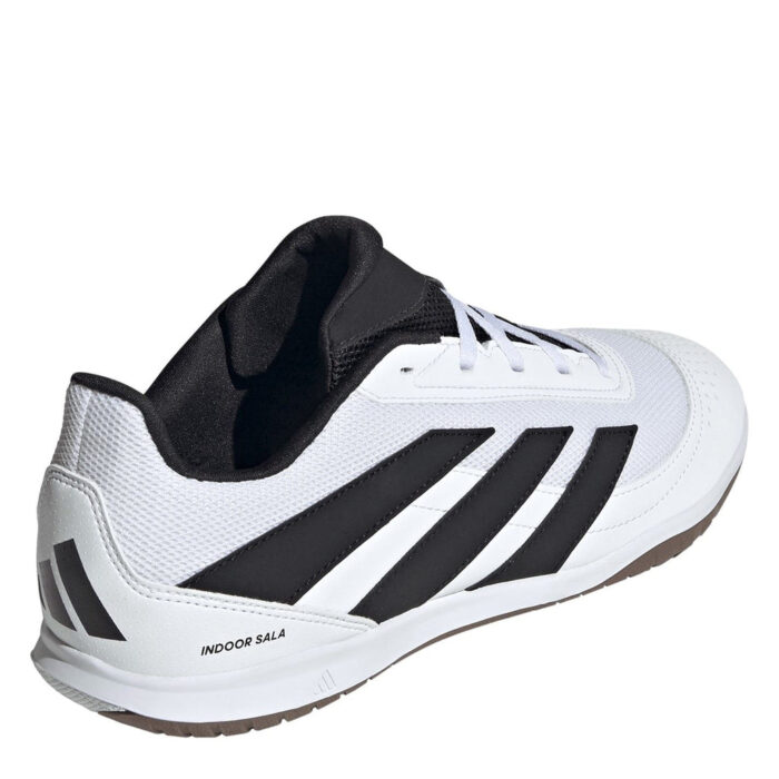 adidas Predator Indoor Football Boots – White/Blk/Lemon - Image 4