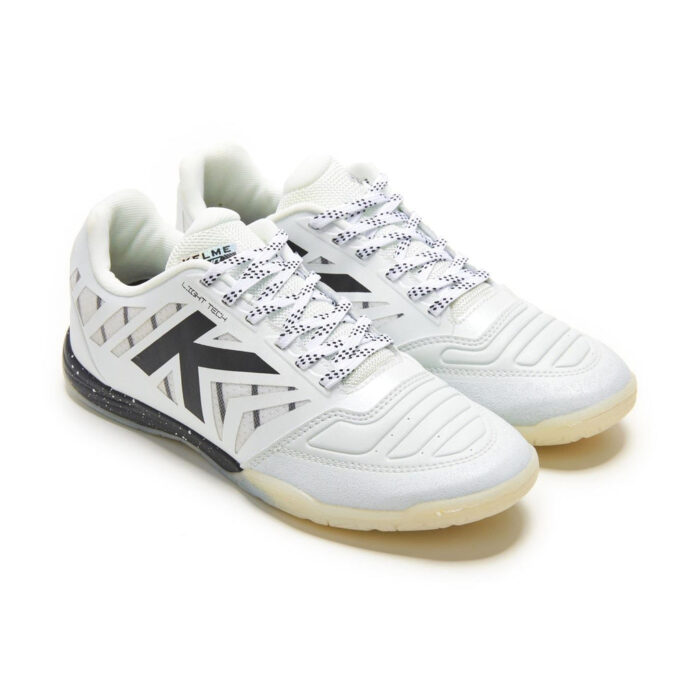 Kelme All Indoor Football Boots – White/Black - Image 3