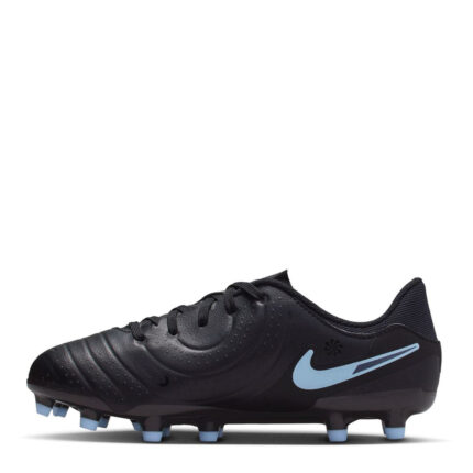 Nike Tiempo Legend 10 Junior Firm Ground Football Boots – Black/Black – view 2