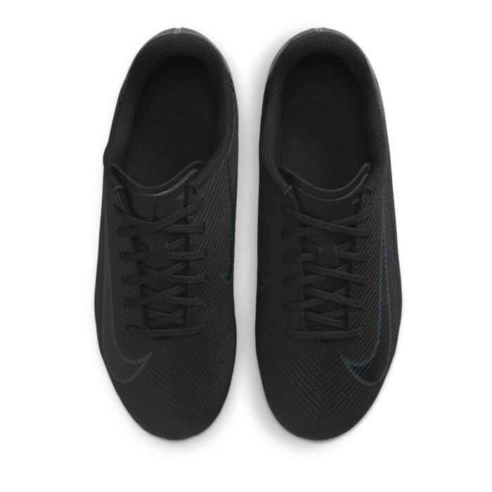 Nike Mercurial Vapor 16 Junior Firm Ground Football Boots – Blk/Deep Jungle – view 5