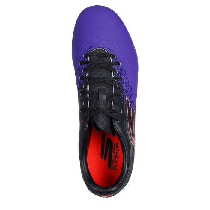 Skechers Razor Gold Turf Football Boots – Purple/Black – view 5