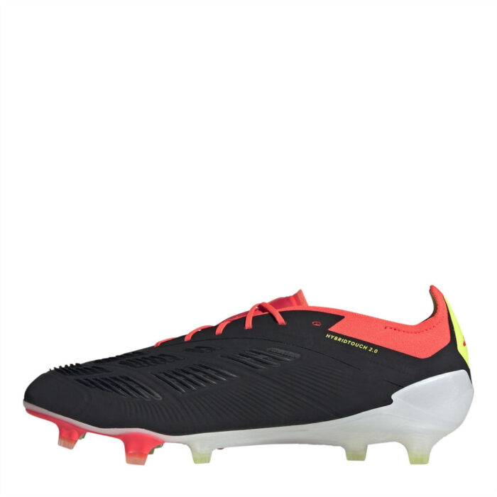adidas Predator 24 Firm Ground Football Boots – Black/White/Red – view 8