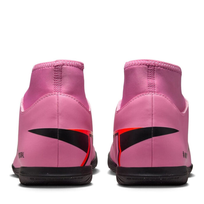 Nike Mercurial Superfly 10 Indoor Football Boots – Pink/Black – view 5