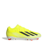 adidas X Crazyfast Firm Ground Football Boots – Yellow/Blk/Wht
