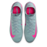 Nike Mercurial Superfly 10 Firm Ground Football Boots – Grey/Pink – view 6