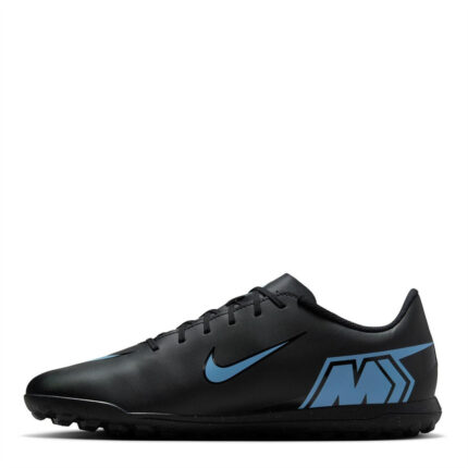 Nike Mercurial Vapor 16 Turf Football Boots – Black/Blue – view 2