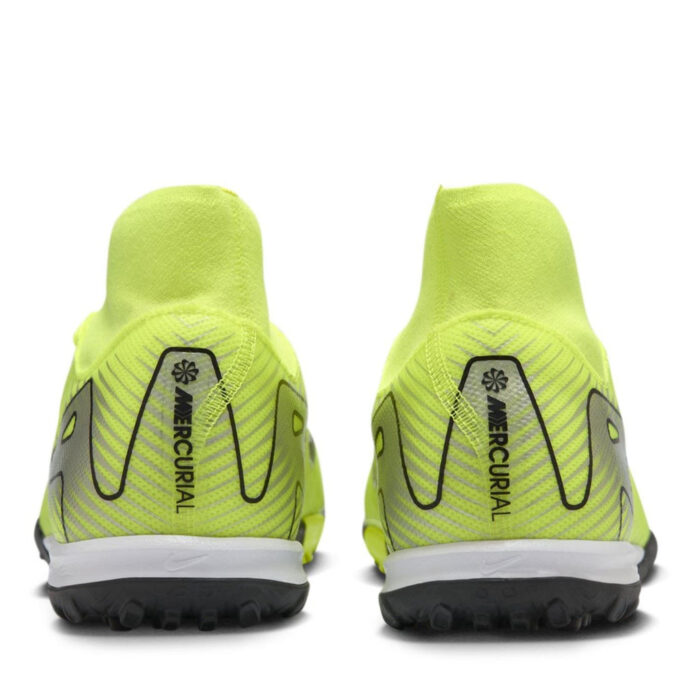 Nike Mercurial Superfly 10 Turf Football Boots – Volt/Black – view 6