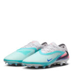 Nike Phantom 6 Low Firm Ground Football Boots – Green/Orange - Image 4