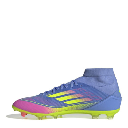 adidas F50 Firm Ground Football Boots – Blue/Lemon – view 2