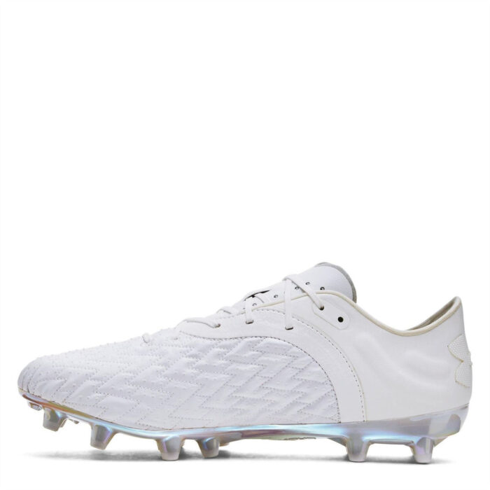 Under Armour Clone Magnetico Firm Ground Football Boots – White – view 7