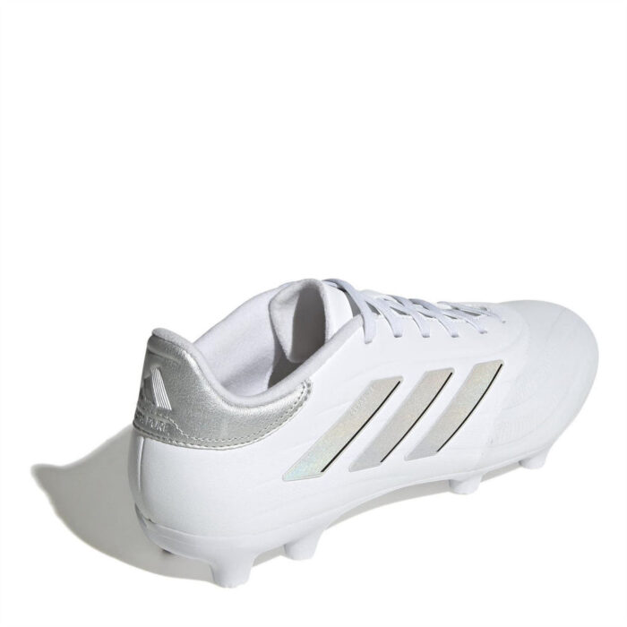 adidas Copa Pure 2 Firm Ground Football Boots – White/Silver - Image 4
