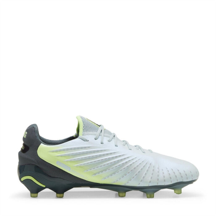 Puma Womens King Firm Ground Football Boots – Grey/Yellow – view 4