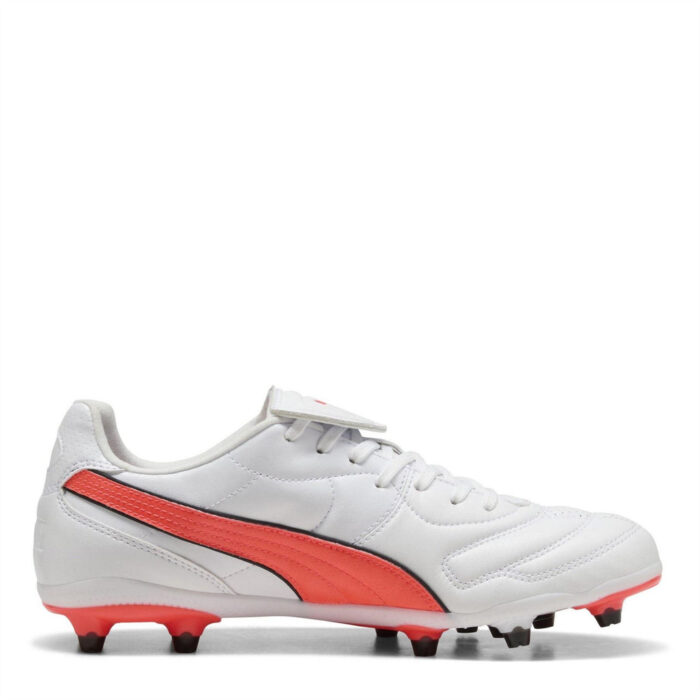Puma Liga Firm Ground Football Boots – Puma White – view 4