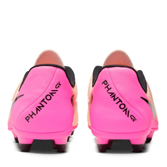 Nike Phantom Gx Ii Junior Firm Ground Football Boots – Orange/Pink – view 5
