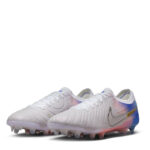 Nike Tiempo Legend 10 Firm Ground Football Boots – Grey/Blue - Image 4