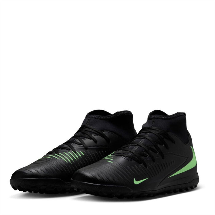 Nike Phantom 6 Turf Football Boots – Black/Green – view 4