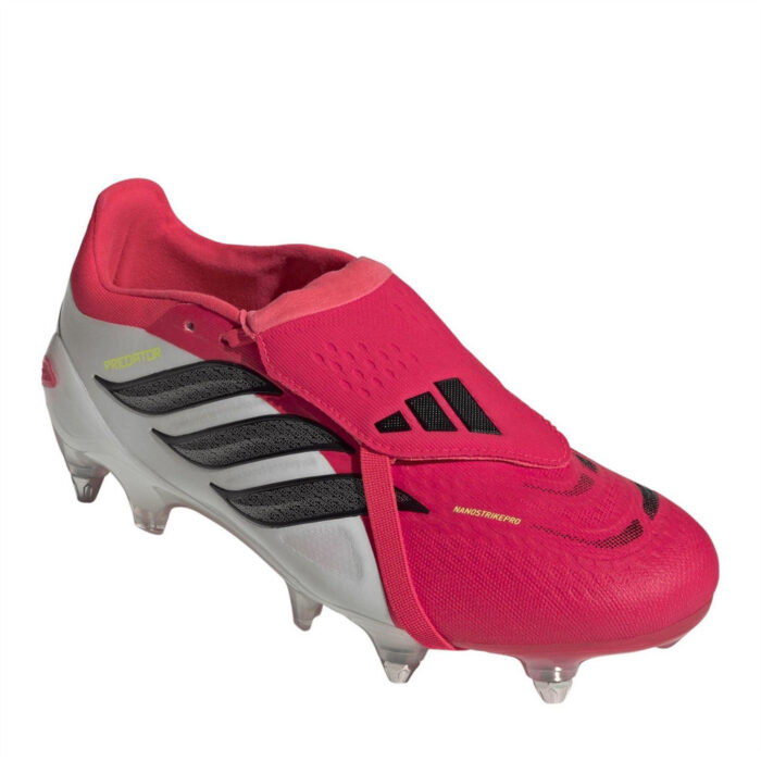 adidas Predator Fold Over Tongue Soft Ground Football Boots - Image 3