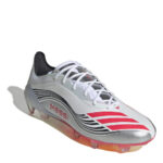 adidas F50 Firm Ground Football Boots – White/Red - Image 4