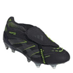 adidas Predator Soft Ground Football Boots – Black/Lemon – view 3