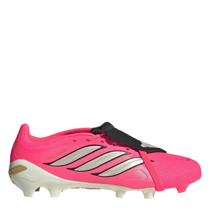 adidas Mens Predator Fold Over Tongue Firm Ground Football Boots – Blue/Yellow - Image 7