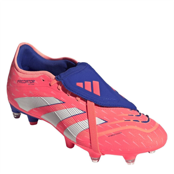 adidas Predator Firm Ground Football Boots – Orange/White – view 3