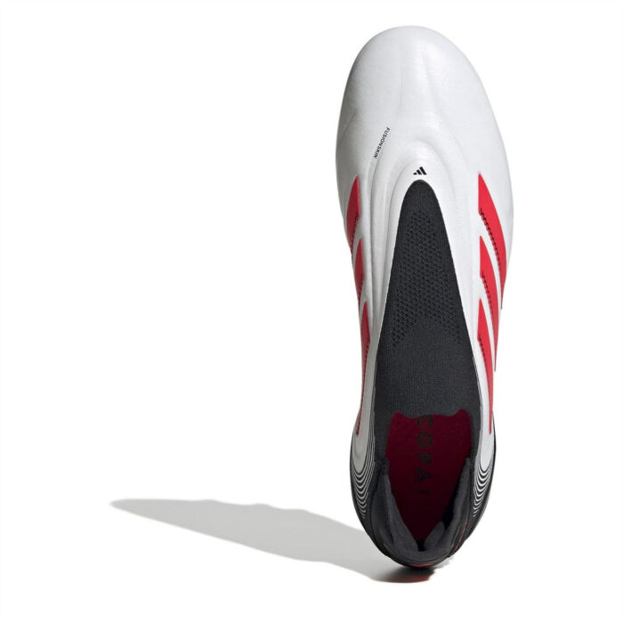 adidas Copa Pure Iii Firm Ground Football Boots – White/Red/Black - Image 5