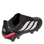 adidas Predator Junior Firm Ground Football Boots – Black/Red – view 4