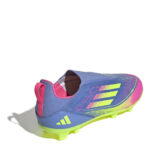 adidas F50 Junior Firm Ground Football Boots – Blue/Lemon - Image 4