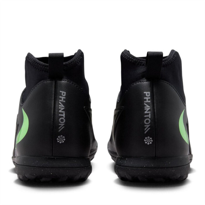 Nike Phantom 6 Turf Football Boots – Black/Green – view 5
