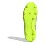 adidas Predator Junior Firm Ground Football Boots – Yellow/Pink - Image 6
