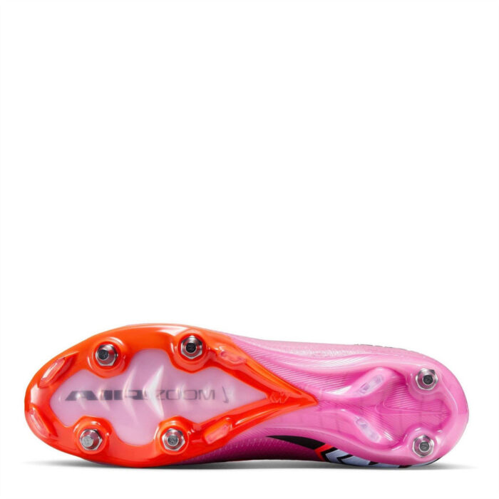 Nike Mercurial Vapor 16 Soft Ground Football Boots – Pink/Black – view 7
