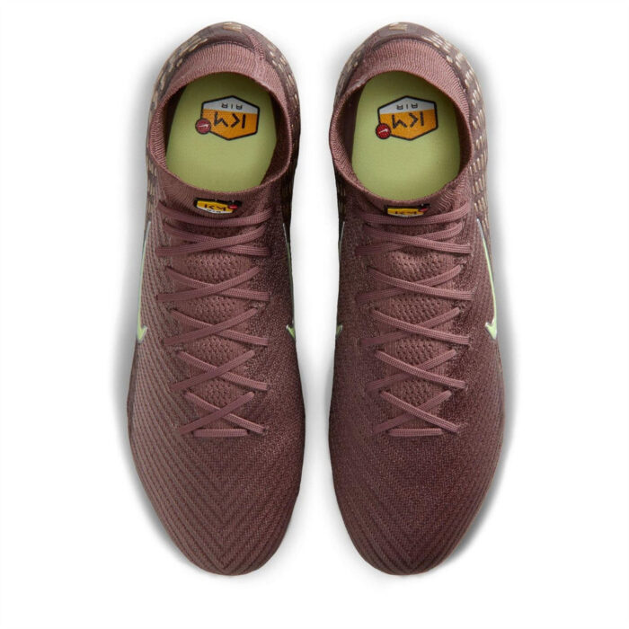 Nike Mercurial Superfly 10 Firm Ground Football Boots – Plum/Silver - Image 6
