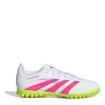 adidas Predator Junior Turf Football Boots – White/Pink - Image 7
