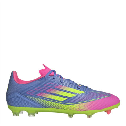 adidas Messi F50 Firm Ground Football Boots – Blue/Lemon