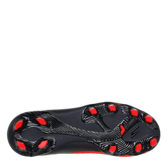 Skechers Skx.2 Junior Firm Ground Football Boots – Red/Black - Image 4