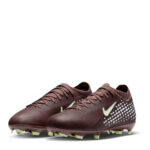Nike Mercurial Vapor 16 Junior Firm Ground Football Boots – Plum/Silver – view 4