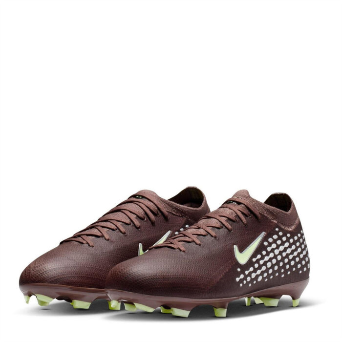 Nike Mercurial Vapor 16 Junior Firm Ground Football Boots – Plum/Silver – view 4