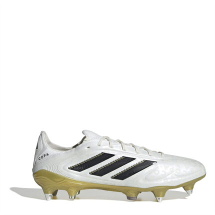 adidas Copa Pure 3 Soft Ground Football Boots – White/Blk/Gold