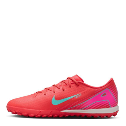 Nike Mens Zoom Mercurial Vapor 16 Turf Football Boots – Red/Green – view 2