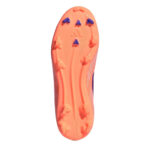 adidas F50 Junior Firm Ground Football Boots – Orange/Blue – view 6