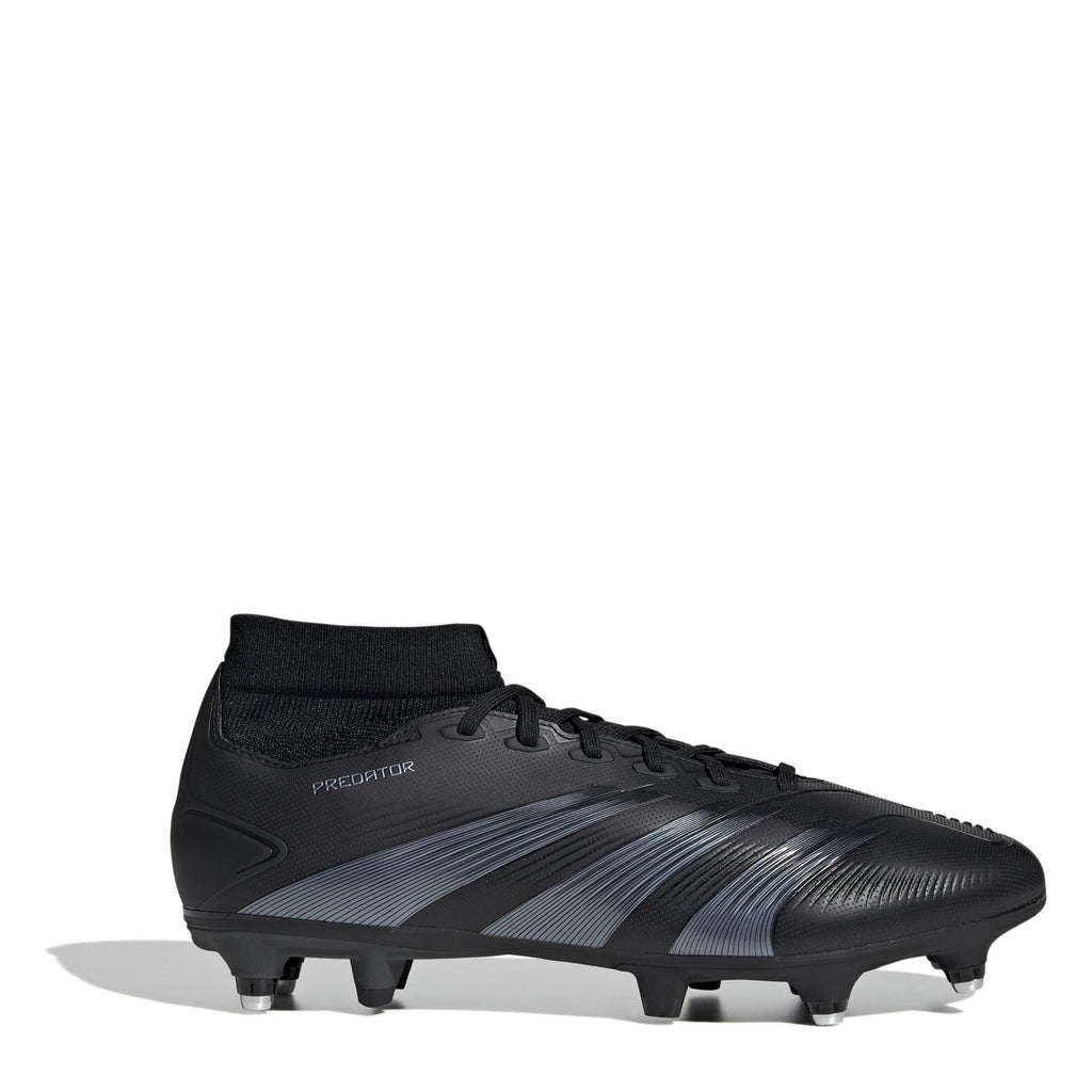 adidas Predator 24 Soft Ground Football Boots – Black/Black adidas Predator 24 Soft Ground Football Boots – Black/Black