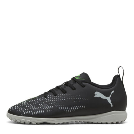 Puma Future 8 Junior Turf Football Boots – Black/Green – view 2