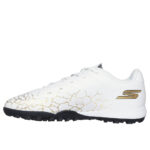 Skechers Skx_01 Junior Turf Football Boots – White/Gold – view 2