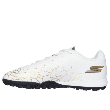 Skechers Skx_01 Junior Turf Football Boots – White/Gold – view 2