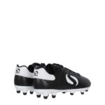 Sondico Strike Junior Firm Ground Football Boots – Black/White – view 5