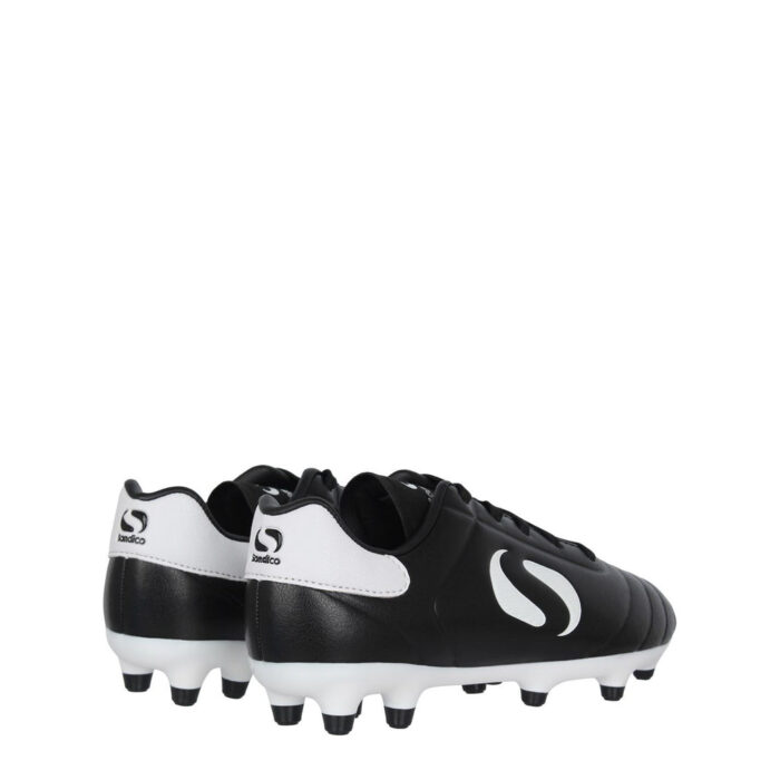 Sondico Strike Junior Firm Ground Football Boots – Black/White – view 5
