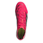 adidas Predator Firm Ground Football Boots – Red/Blk/White – view 6